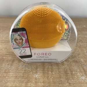 Foreo Luna FoFo Smart Beauty Facial Cleansing Brush - Sunflower Yellow #22 New